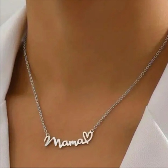 COPY - Mama Necklace stainless steel GP or SP you choose! - Picture 4 of 4